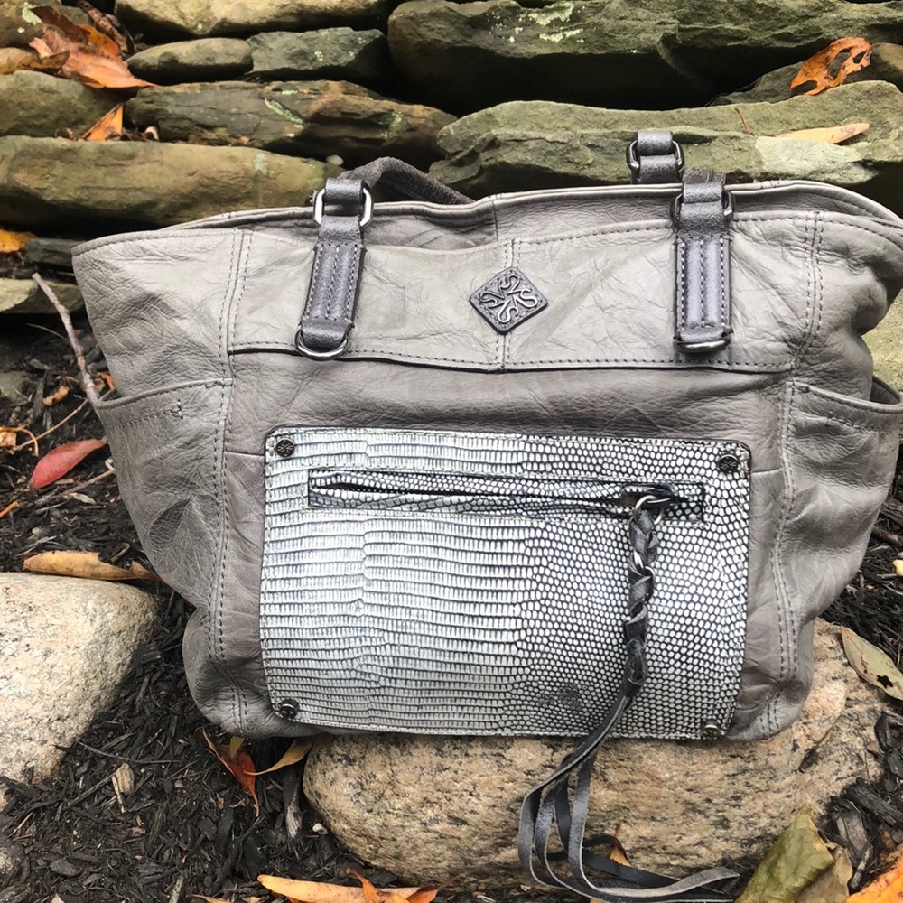 Simply Vera Small Leather Tote